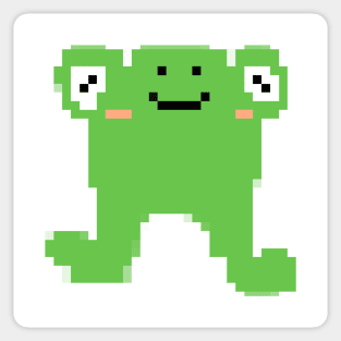 Pixel Frog Sticker